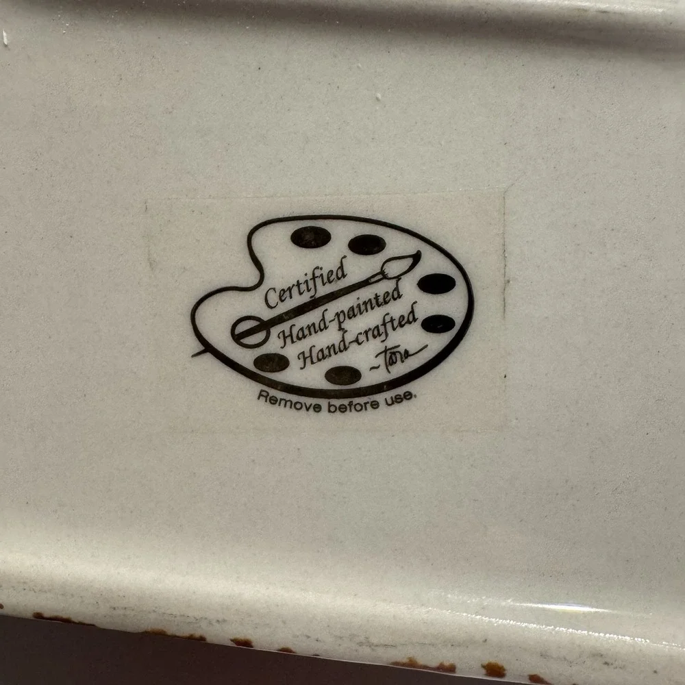 Temp-Tations Loaf Pan Pumpkin Patch- 1.5 QT Oven & Dishwasher Safe